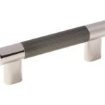 074-0003 Jaladera Esquire Gris Plomo 96mm