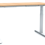 087-0008 ESCRITORIO BLANCO ALTURA AJUSTABLE 620 -1270 MM LARGO AJUSTABLE 1000