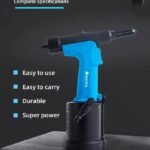 Remachadora neumática industrial trabajo pesado, automática, acero inoxidable de 2,4-6,4 mm, 3/16